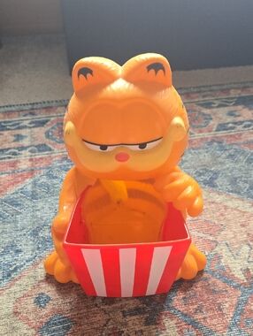 Orange Garfield Popcorn Bucket Toy - Kids Toy